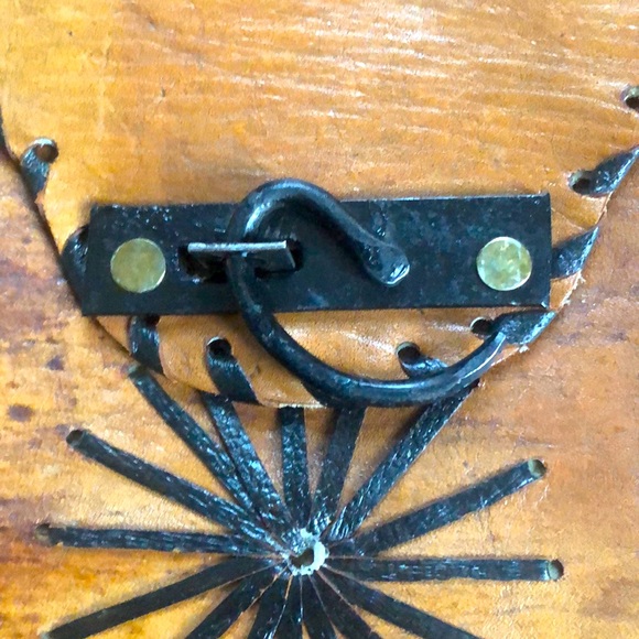 Vintage Genuine Leather Satchel - Picture 2 of 5